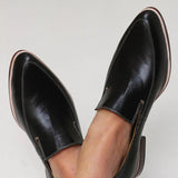 Zofia™ | Mocassin Patchwork Zwart