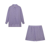 Elizabeth - Set van Blouse en Lichte Shorts