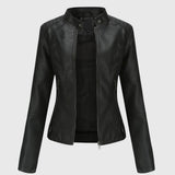 Giorgina™ - Elegante Leren Jas voor Dames