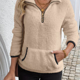 Juliette | Halflange rits hoodie