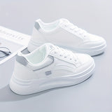 Chique witte sneakers met licht comfort