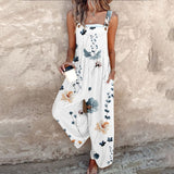 Comfortabele gedrukte overall