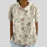 Bloemige Comfortabele Elegante Top