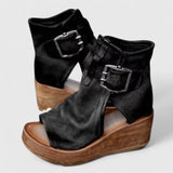 Karline - Klassieke Wedge Sandalen