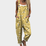 Comfortabele bedrukte overall