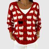 Comfortabele Gebreide Cardigan met Knopen