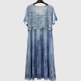 INDIGO | ELEGANTE MIDI BLOEMENJURK