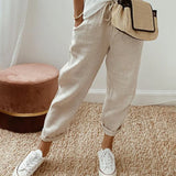 Elegante Comfortabele Vloeiende Broek