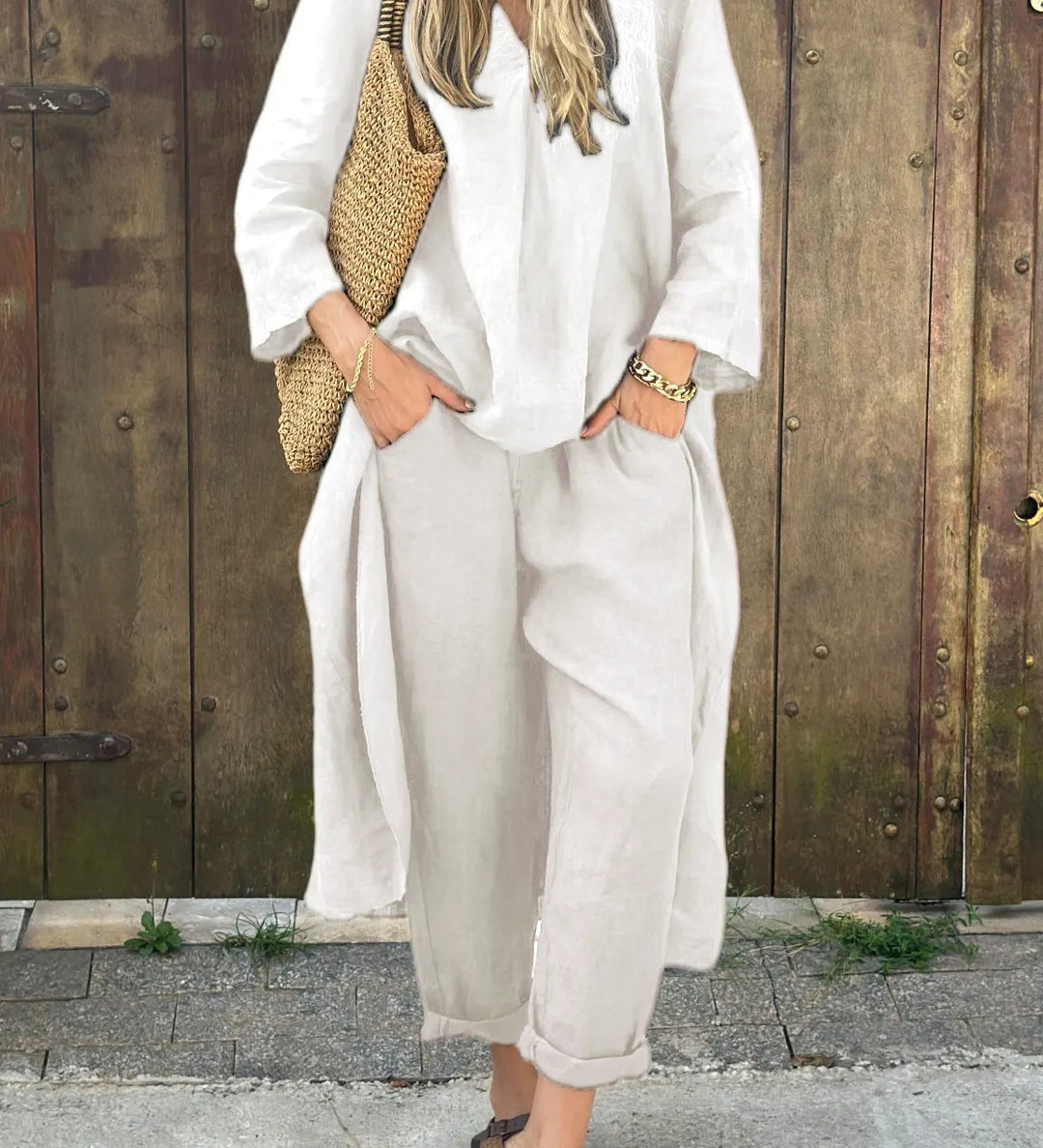 Vaelora - Elegante Drapé Set