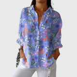 Lichte en kleurrijke geprinte blouse