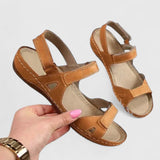 Avrie - Comfortabele Platte Sandalen