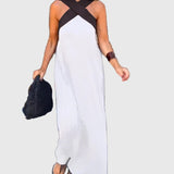 Elena | Elegante Maxi Vloeiende Jurk