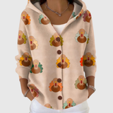 Comfortabele Gebreide Hoodie Cardigan