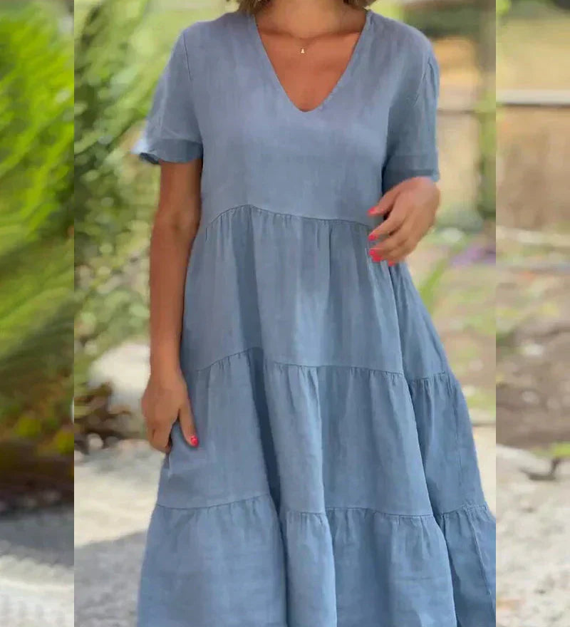 Bexley - Casual Zomerjurk met V-hals