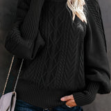 Lory | Lange Casual Trui met Lange Mouwen