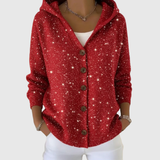 Comfortabele Gebreide Hoodie Cardigan
