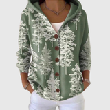 Comfortabele Gebreide Hooded Cardigan