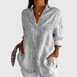 Lichte en kleurrijke blouse met print