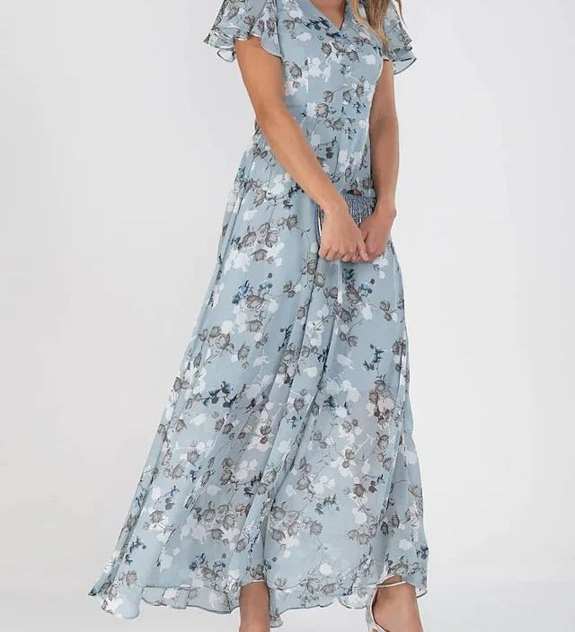 ZURI | ELEGANTE EN VLOEIENDE JURK MET SLANKMAKENDE EFFECT