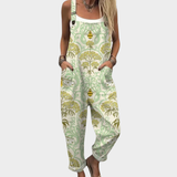 Comfortabele geprinte salopette