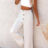Riana - Hoge Taille Relaxed Broek