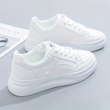Chique witte sneakers met licht comfort