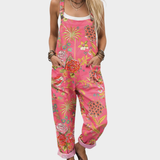 Comfortabele gedrukte overall
