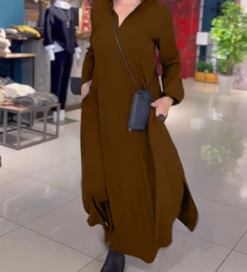 Sylvie - Lange losse jurk