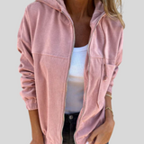 Mabel | Soft Gilet met Rits