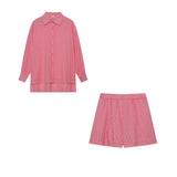 Elizabeth - Set van Blouse en Lichte Shorts