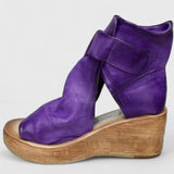 Karline - Klassieke Wedge Sandalen