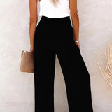 Riana - Hoge Taille Relaxed Broek