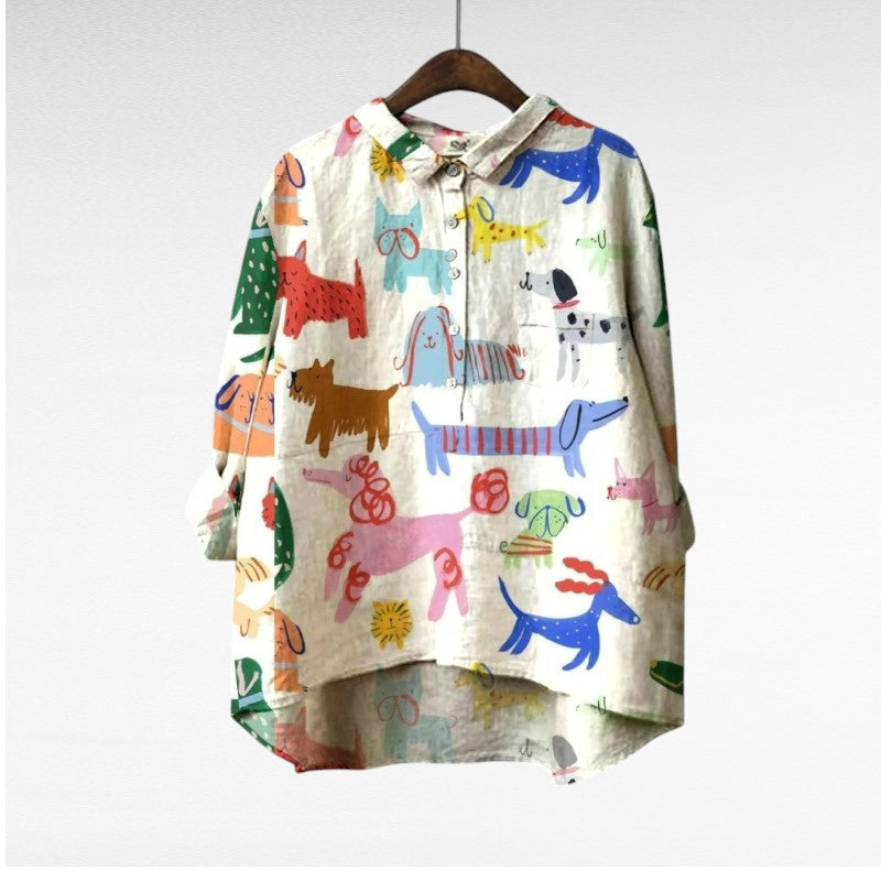 Amélie | Elegante Zom blouse
