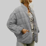 Josiane™ | Elegante oversized gewatteerde jas