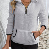 Juliette | Halflange rits hoodie