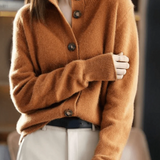 Claire | Retro Stijl Kasjmier Cardigan