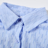Elizabeth - Set van Blouse en Lichte Shorts
