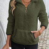 Juliette | Halflange rits hoodie
