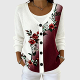 Comfortabele Gebreide Cardigan met Knopen