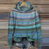 Gaby | Retro Etnische Sweatshirt