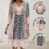 NAYA | MIDI JURK VLOEIENDE BOHO LUXE