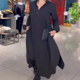 Sylvie - Lange losse jurk