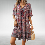 Quinley - Swing Boho Jurk