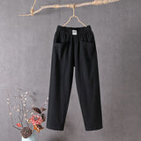 Alyra - Relaxed Pantalons met Zakken