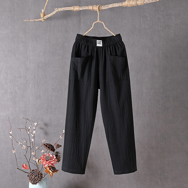 Alyra - Relaxed Pantalons met Zakken