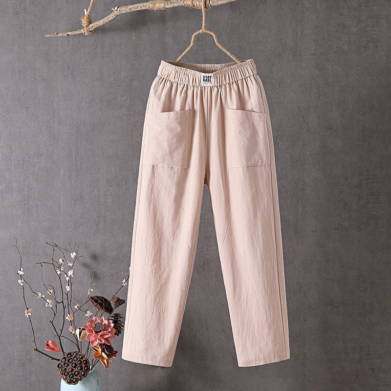 Alyra - Relaxed Pantalons met Zakken