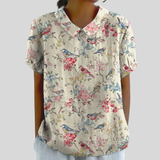 Elegante Bloemige Top