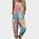 Comfortabele gedrukte overall