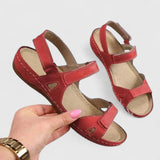 Avrie - Comfortabele Platte Sandalen