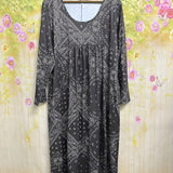 ELOWEN | MIDI JURK MET LANGE MOUWEN CASUAL